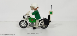 Playmobil 3564x - Politiemotor "Polizei", gebruikt