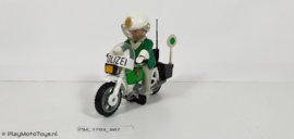 Playmobil 3564x - Politiemotor "Polizei", gebruikt