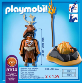 Playmobil 5104 - Vuurwachter met LED verlichte rots