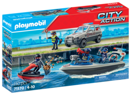 Playmobil 71570 - Politieachtervolging op het water