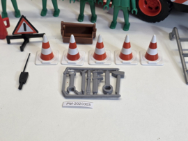 Playmobil 3527 - Telekraan / Mobiele kraan, v1 uit 1982, 2ehands