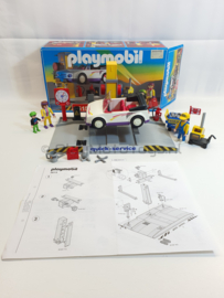 Playmobil 3615 - Werkplaats brug, 2eHands met doos