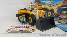 Playmobil 4038 - Grote mijnbouw wiellader, 2ehands met doos (A)