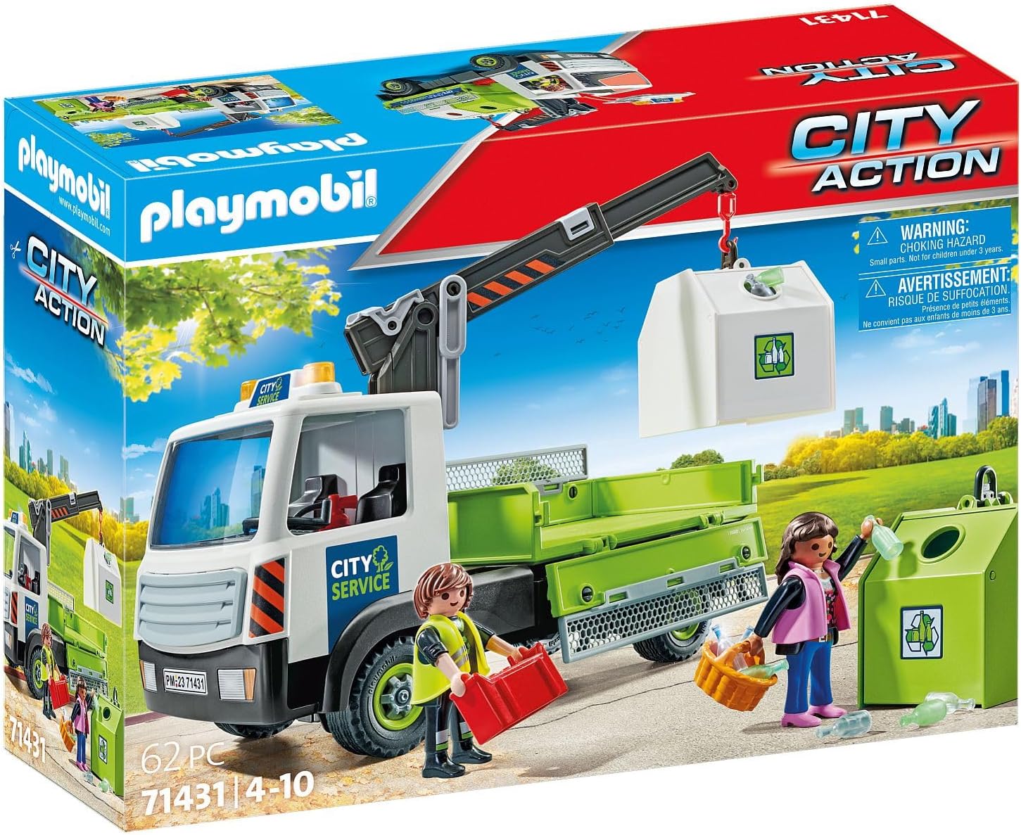 Playmobil 71431 - Glasophaaldienst