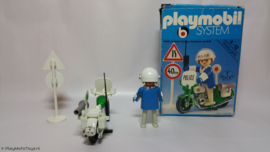 Playmobil 3572 - Politiemotor "Police", gebruikt