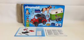 Playmobil 4189 - Paardentransport, gebruikt met doos