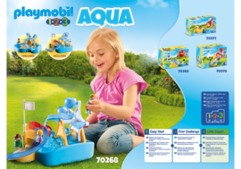 Playmobil 70268 - Waterrad met carrousel