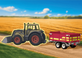 Playmobil 72166 - Tractoraanhanger met hooibalen