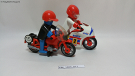 Playmobil SET 3303 & 3565 - Racemotoren, 2ehands