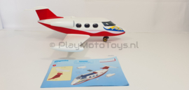 Playmobil 6081 - Passagiers vliegtuig, gebruikt & compleet.