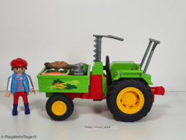 Playmobil 3074 - Oogst Tractor, gebruikt