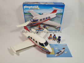 Playmobil 6081 - Passagiers vliegtuig, gebruikt & compleet.