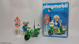 Playmobil 3572 - Politiemotor "Police", gebruikt