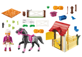 Playmobil 6934 - Arabier met paardenbox