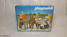 Playmobil 3489 - Verkeerspolitie set, V1, MISB