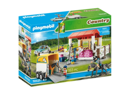 Playmobil 70325 - Paardenbox met paardentrailer Exclusive