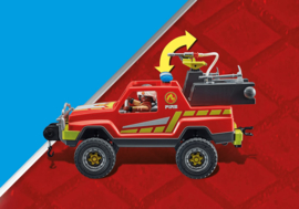 Playmobil 71194 - Brandweer Pickup bluswagen