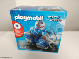 Playmobil 6876 - Polizeimotor met LED-licht