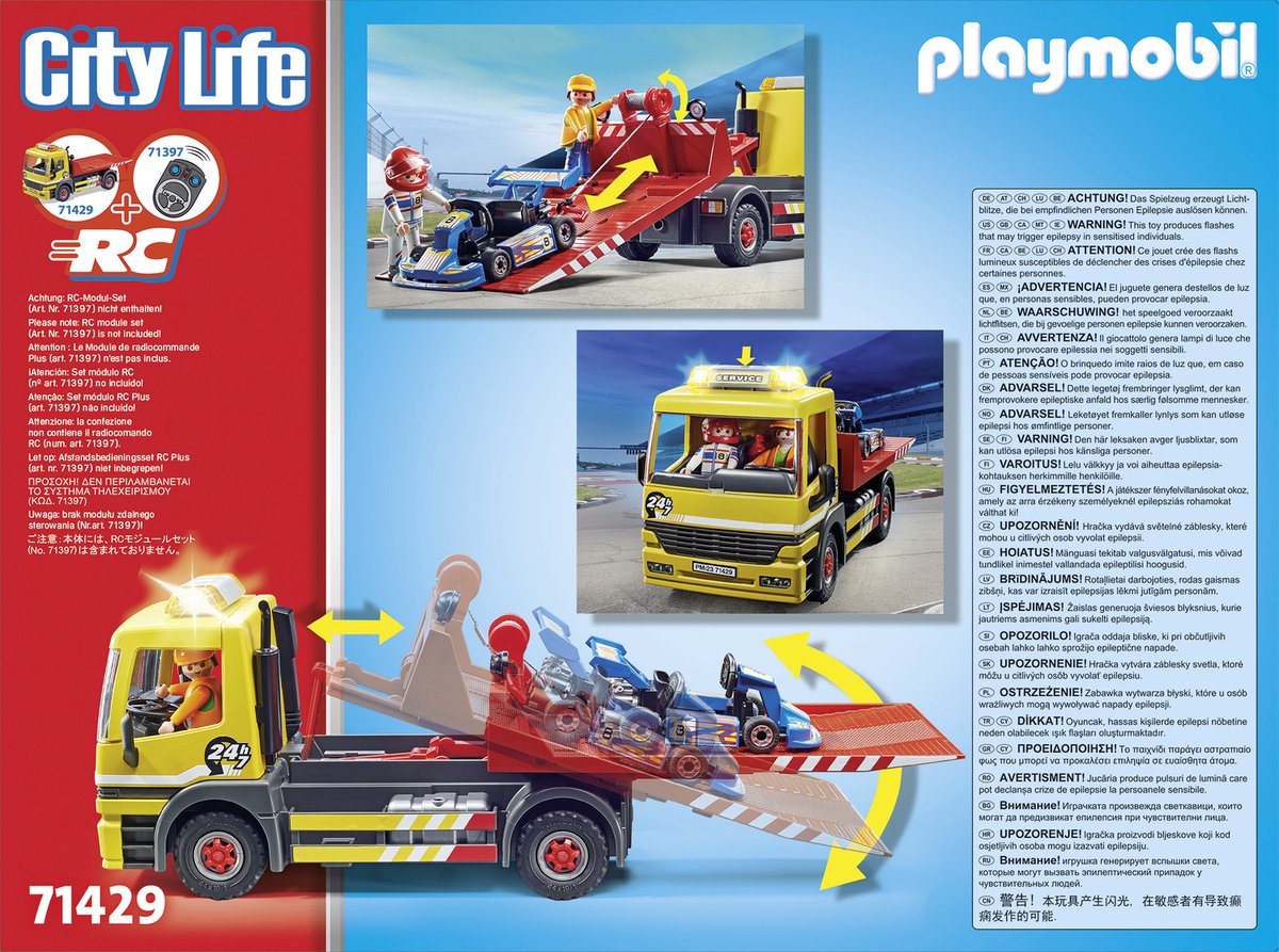 Playmobil 71429 - Sleepdienst met Kart