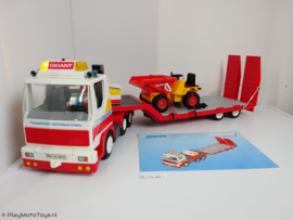 Playmobil 3935 Gigant Dieplader / Truck + 3756 Mini dumper SET, 2ehands