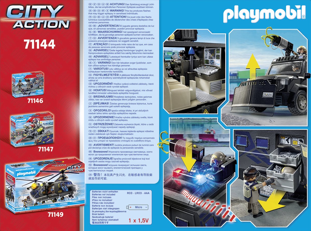 Playmobil 71144 - SIE Terreinwagen