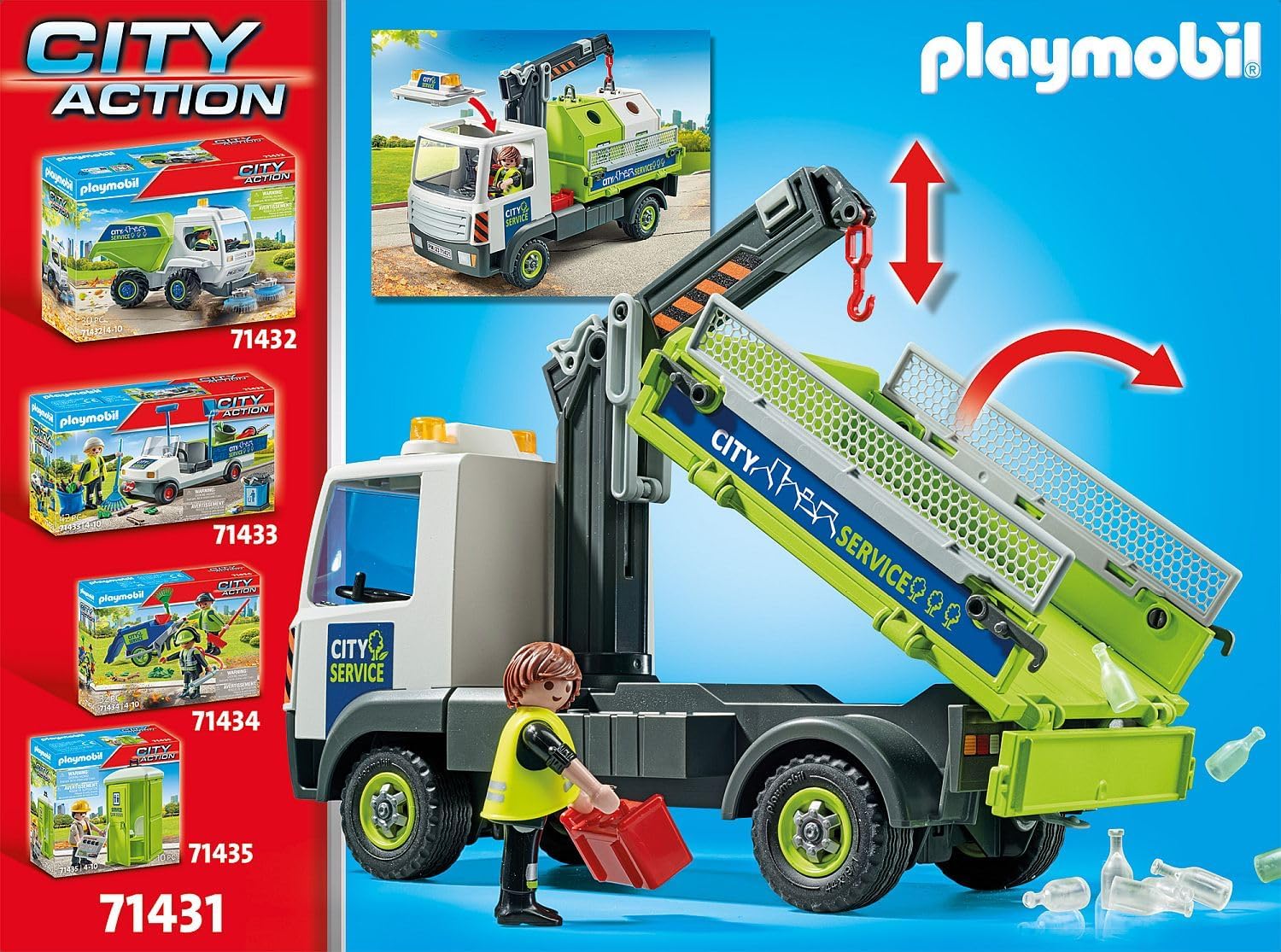 Playmobil 71431 - Glasophaaldienst