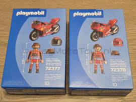 Playmobil 992207 - Ducati MotoGP bundel (72377&72378)  PROMO
