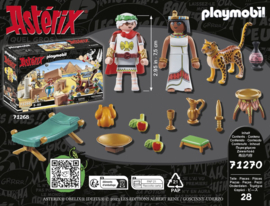 Playmobil 71270 - Astérix: Caesar & Cleopatra