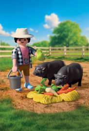 Playmobil 72171 - Boer met hangbuikzwijn