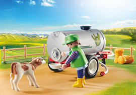 Playmobil 70367 - Landbouwer met maaimachine Promopak