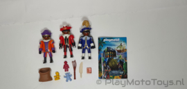 Playmobil 5040 - 3 Zwarte Pieten, gebruikt.