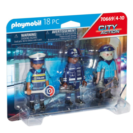 Playmobil 70669 - Politie team