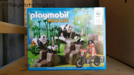 Playmobil 5272 - WWF Pandaonderzoeker in het bamboebos