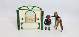 Playmobil 5111 - Dressuurpaard met paardenbox, 2ehands