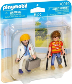 Playmobil 70079 - DuoPack Dokter en patiënt