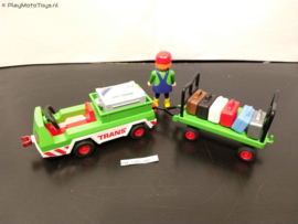 Playmobil 3212 - Vliegveld bagageservice, 2ehands