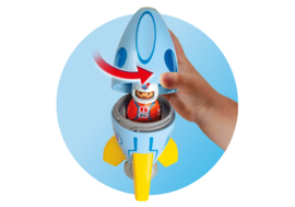 1.2.3. Playmobil 70186 - Astronaut met raket Playmobil