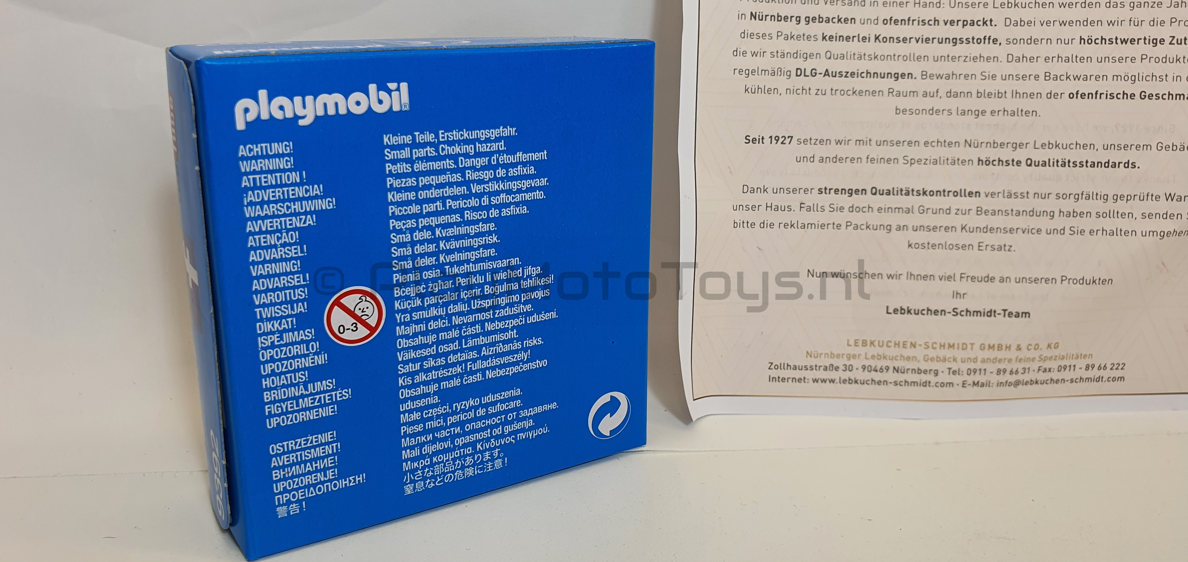 Playmobil 9392 - Lebkuchen-Schmidt Bakker (V1)  Promo MISB