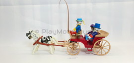 Playmobil 5600 - Paardenkoets met Victoriaanse dame, butler en koetsier. 2ehands.