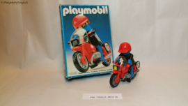 Playmobil 3565 - Racemotor, 2ehands, V1 - Outlinebox.