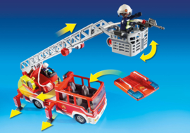 Playmobil 9463 - Brandweer ladderwagen met licht en geluid