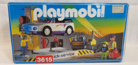 Playmobil 3615 - Werkplaats brug, 2eHands met doos