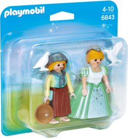 Playmobil 6843 - DuoPack Prinses en dienstmeisje