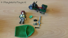 Playmobil 5237 - Wetenschapper met motor,  2ehands