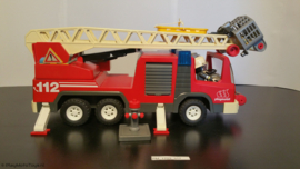 Playmobil 3182 - Brandweer ladderwagen, gebruikt