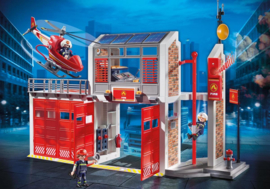 Playmobil 9462 - Grote brandweerkazerne met helicopter