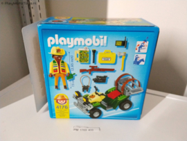 Playmobil 4176 - Onderzoeker met quad in doos,  2ehands