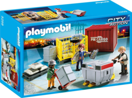 Playmobil 5259 - Cargoteam met lading