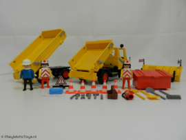 Playmobil 3454 - Sneeuwploeg  / Truck met aanhanger, 2ehands