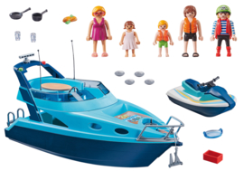 Playmobil 70630 - Funpark jacht met waterscooter